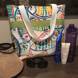 Fish  Tote Beach Bag/Beach Handbag/ Fish  print